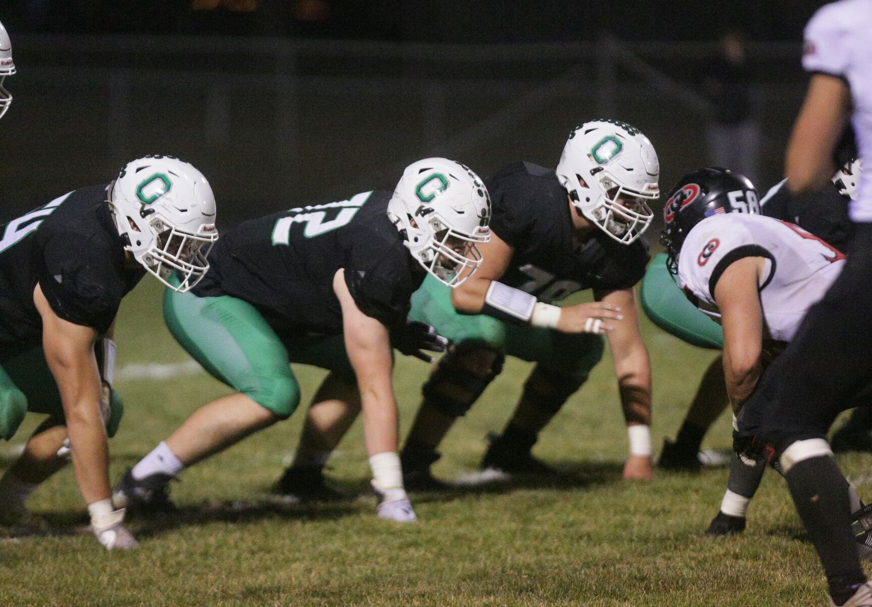 Osage football vs Clarion-Goldfield-Dows -
